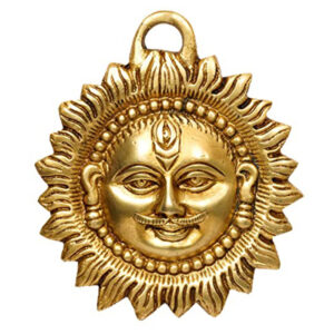 Sun Face idol Wall hanging 4 inch